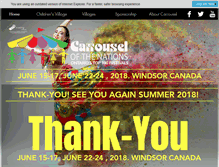 Tablet Screenshot of carrouselofnations.com